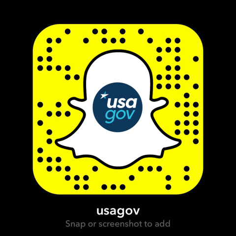 USA.gov's Snapcode